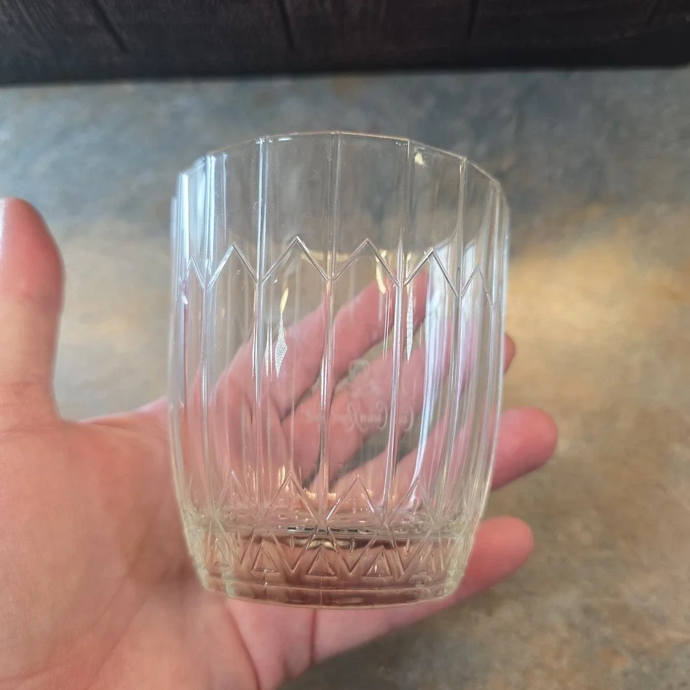 Crown Royal Vintage Whiskey Glass w/ Logo on Front 8 oz